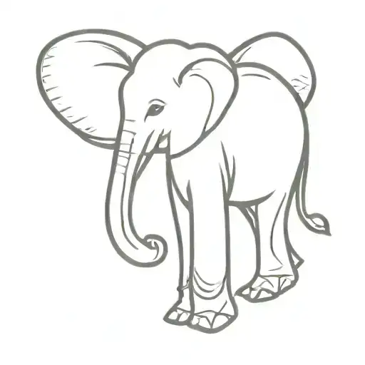 Elephant With Heart