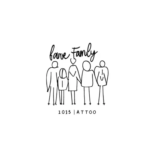 Family With Date Written