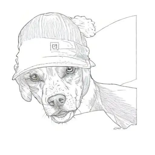 A Dog Wearing A Hat
