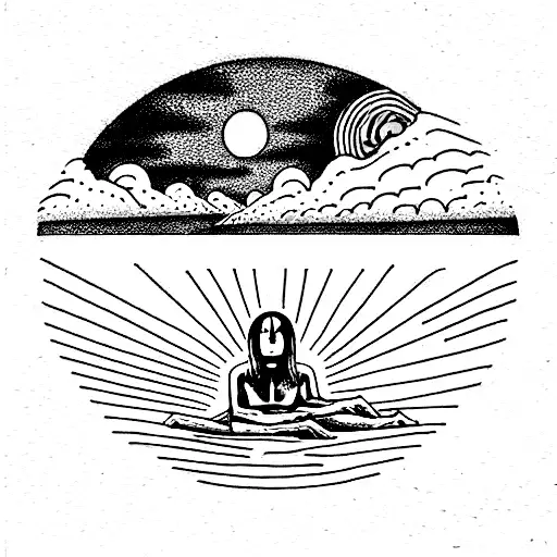 Pink Floyds Wish You Were Here Cover In A Brain With Mountain Climbing