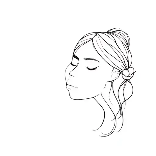 Female Tattoo In Honor Of Samira's Daughter