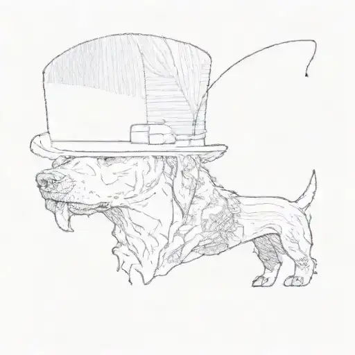 A Dog Wearing A Hat