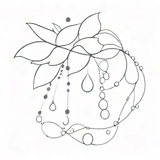 Water Droplets On The Word Payiva