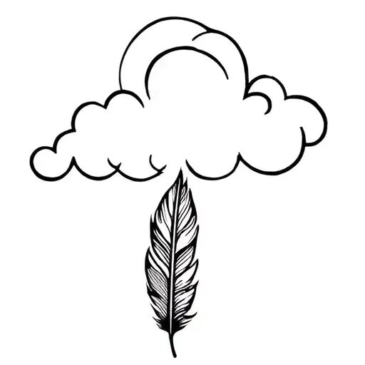 Cloud And Feather
