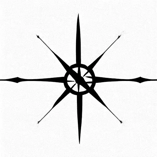 Arrow Throug Compass