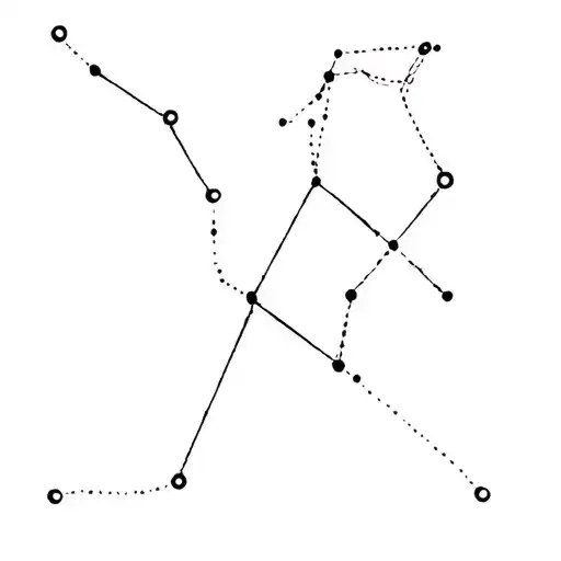Waterman And Lion Constellation