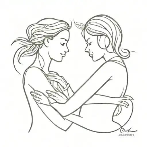 Mother And Daughter United