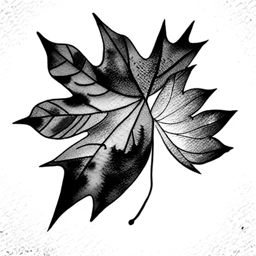 Book With Watercolor Autum Leaves