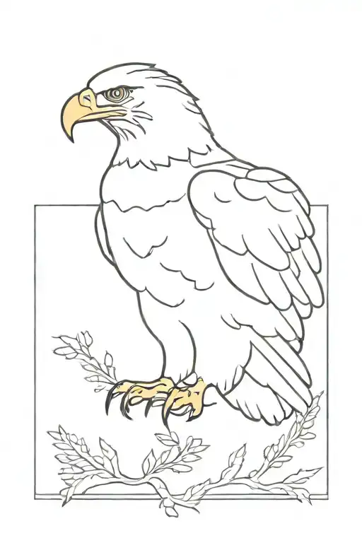 Eagle Holding Lavendar