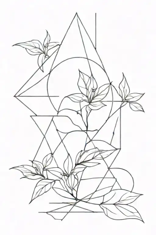 Minimalistic Line Art
