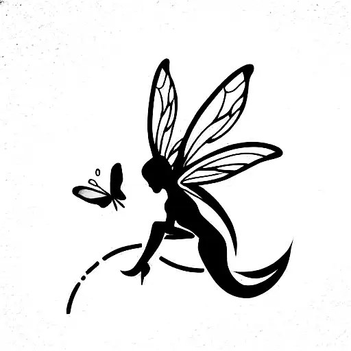 Aesthetic Fairy With Nature Around