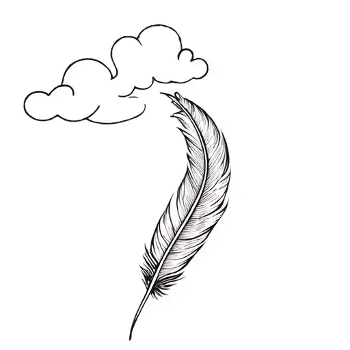 Cloud And Feather