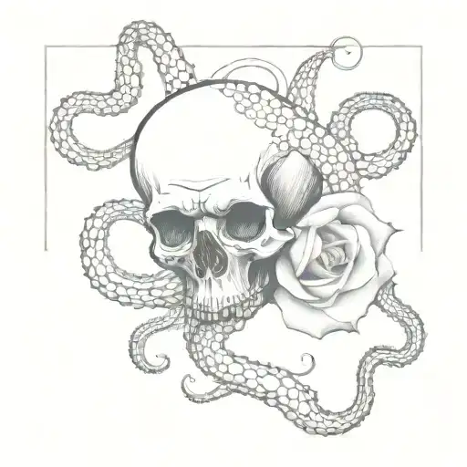 Rose An Octopus Wrapped