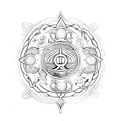 Goddess Symbol Sternum