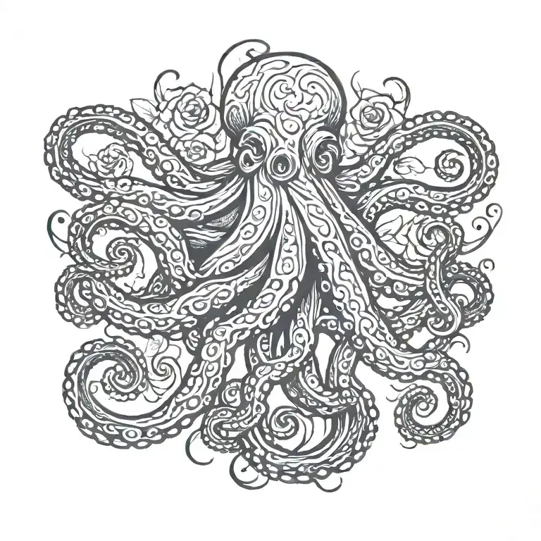 Rose An Octopus
