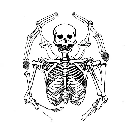 Full Body Mouse Skeleton