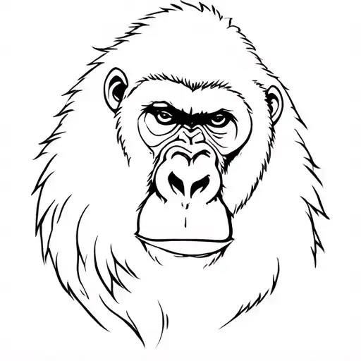 Gorilla Kisses A Cocinelle