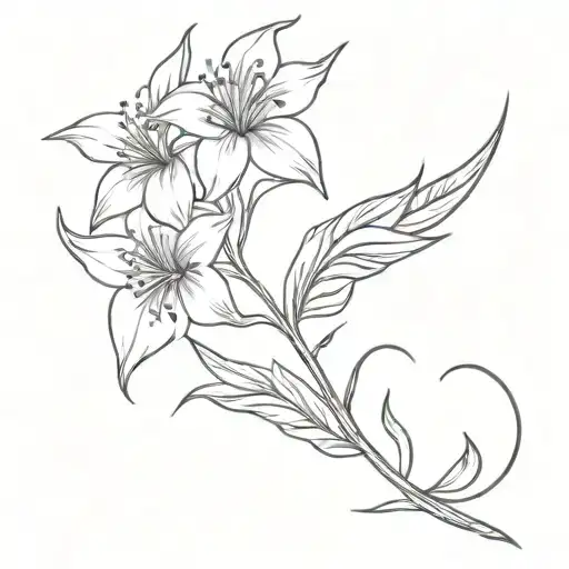 Phoenix Rising Larkspur Flower