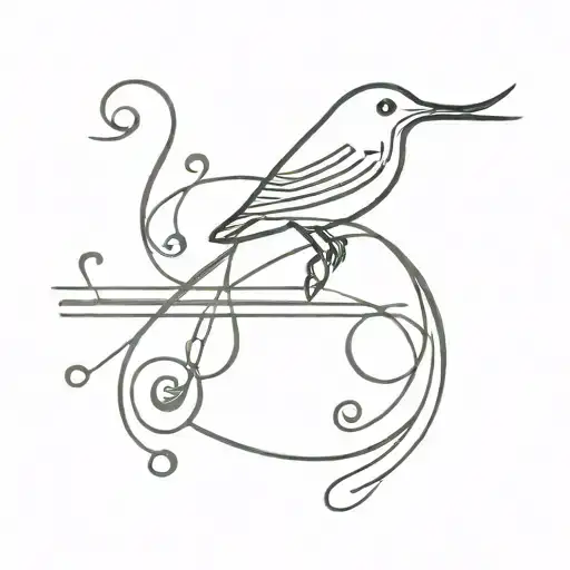 Birds Evolution Music Note