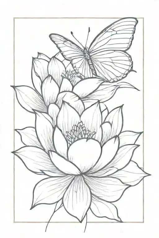 Butterfly Travel Lotus Flower Flower Growing