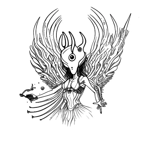 A Dishwasher Transforming Into A Mythical Creature With Animal Features