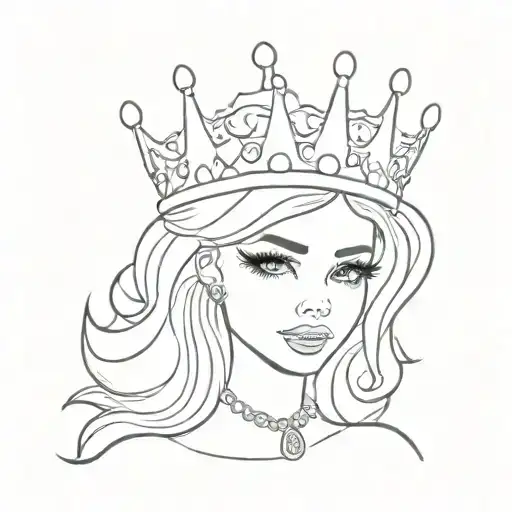 Crown Birthmark From Barbie Princess And The Pauper