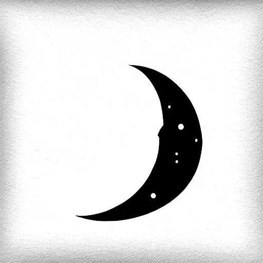 Half Moon Letter S And 2023 In Roman Letters