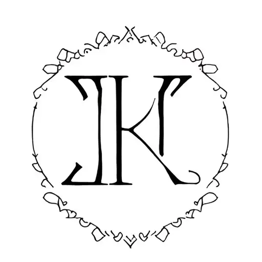 Lion Monogram Letter