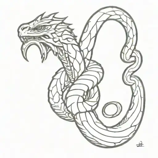 Berserk Brand Of Sacrifice With Snake Wrapped