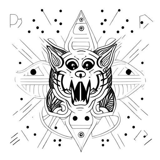 Fine Line Tattoo With The Letters Tfvp All Merged