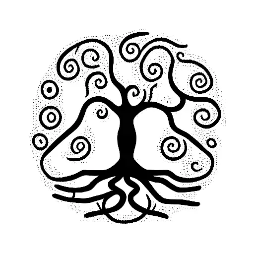 Tree Of Life And Medusa