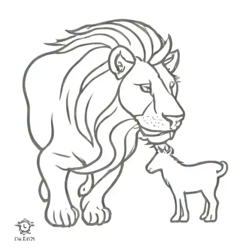 The Lion And The Goat