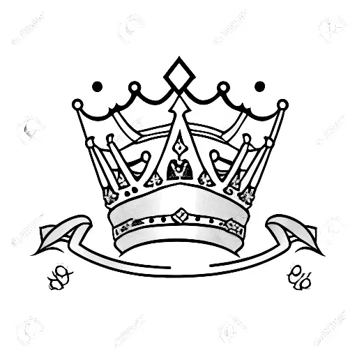 Dog Hand With A King's Crown