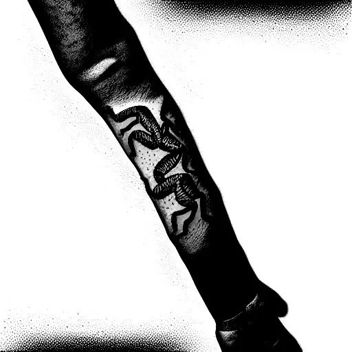 Arm Sleeve With Scorpion