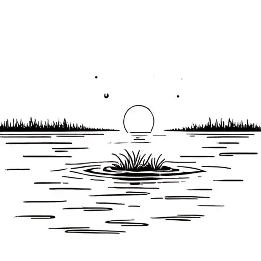 Water And Nature Scene