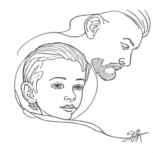 Image Of Me Any My Son