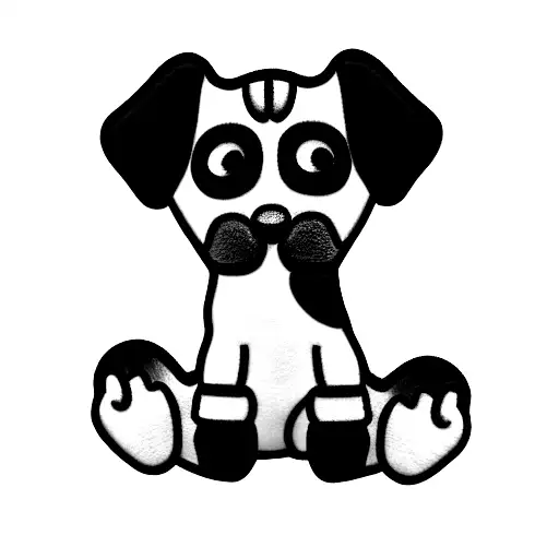 Ty Pluffies Whiffer Tylux Plush Beagle Puppy Dog