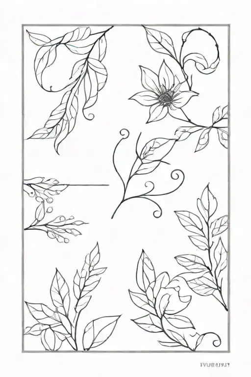 Subtle Pattern Along The Shoulder Line In Scandinavian Style