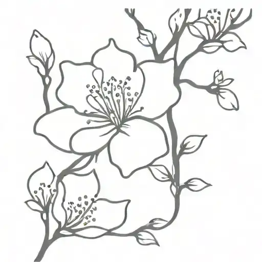 Male Japanese Cherry Blossom