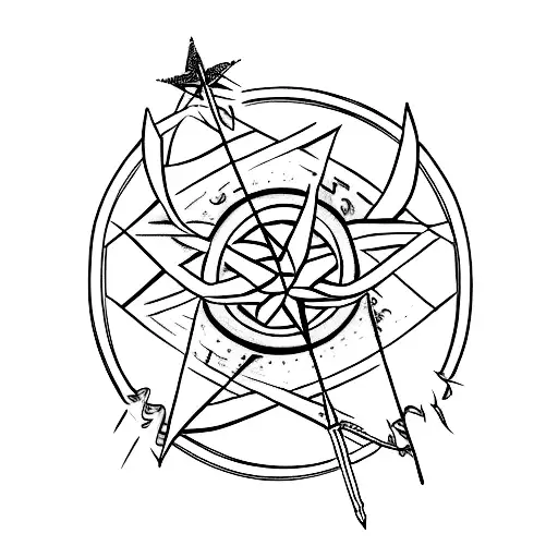 Ukraine Trident And David Star Together Combined