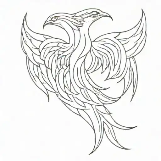 Phoenix And 555 Inbetween Angel Wings