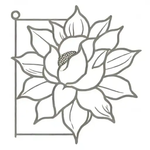 Sunflower Buffalo Colorado Flag Intertwined