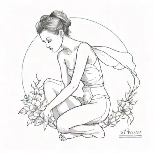 The Anorexia Tatoo Hidden Fine Line Work