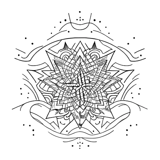 Multiple Different Size Stars