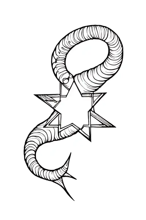 Capricorn Star Filled Sky