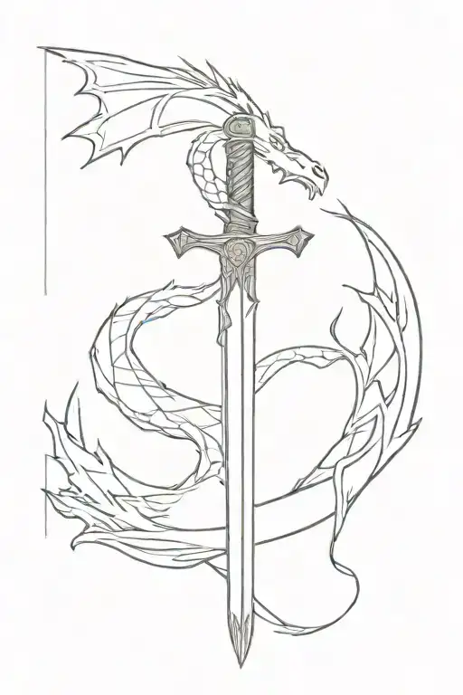 Dragon Sword And Book