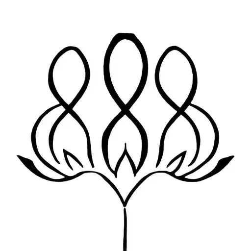 888 Angel Number With Lotus