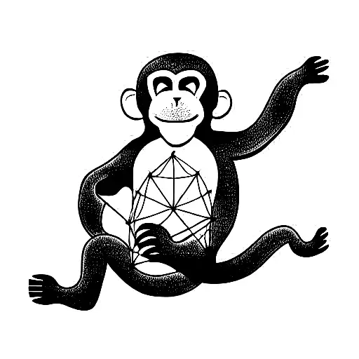 Parachuting Monkey