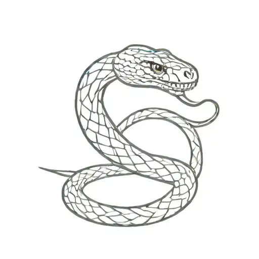 Don't Tread On Me Snake