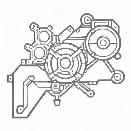 Engines And Friendship Symbol